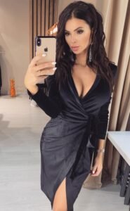 Dinner date Malena selfie escort amsterdam