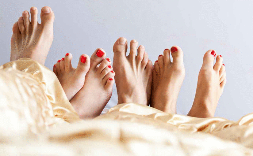 Discreet couple enjoying a safe threesome escort in Amsterdam